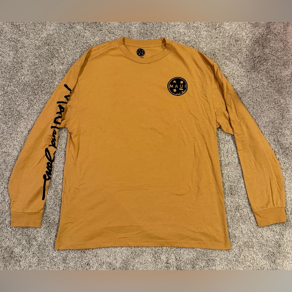 Maui and Sons long sleeve t-shirt, Men’s XL